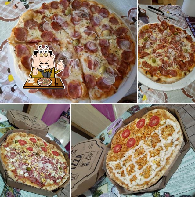 Pizzaria e lanchonete no grau