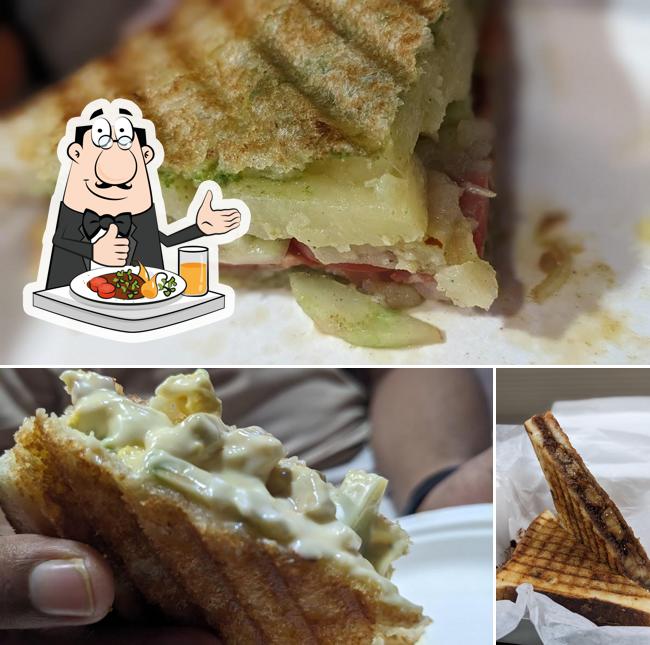 Food at Sandwich Hoggies