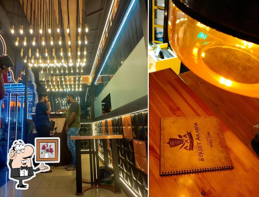 The interior of Street Arabiya Shawarma Truck - Palakkad