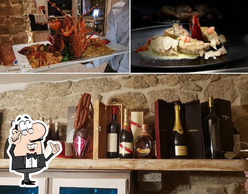 Retrò si caratterizza per la interni e cibo