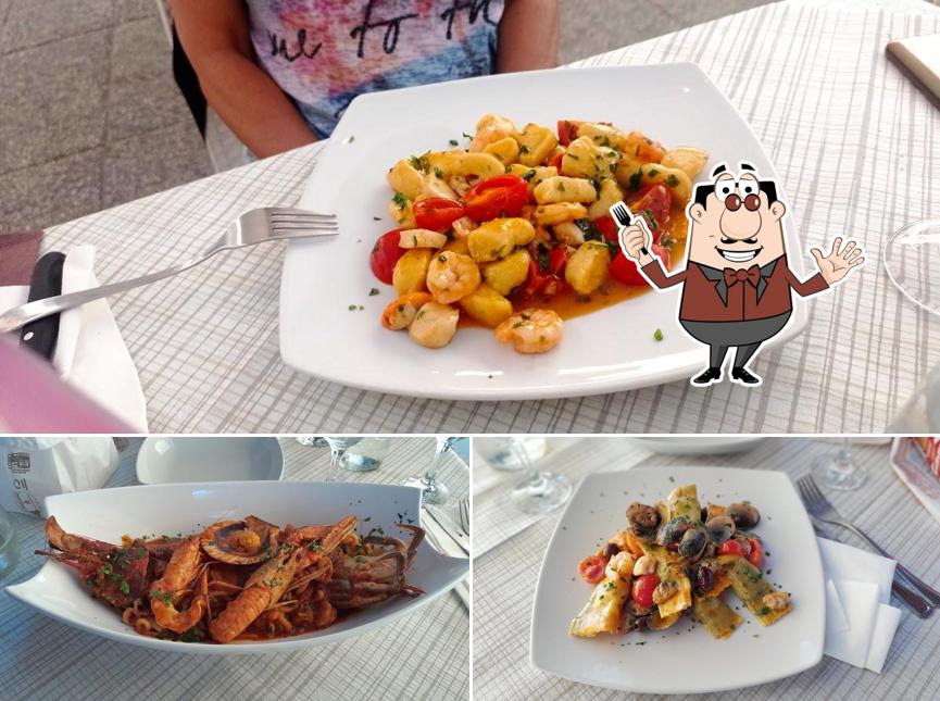 Platti al Ristorante Pizzeria Cormorano
