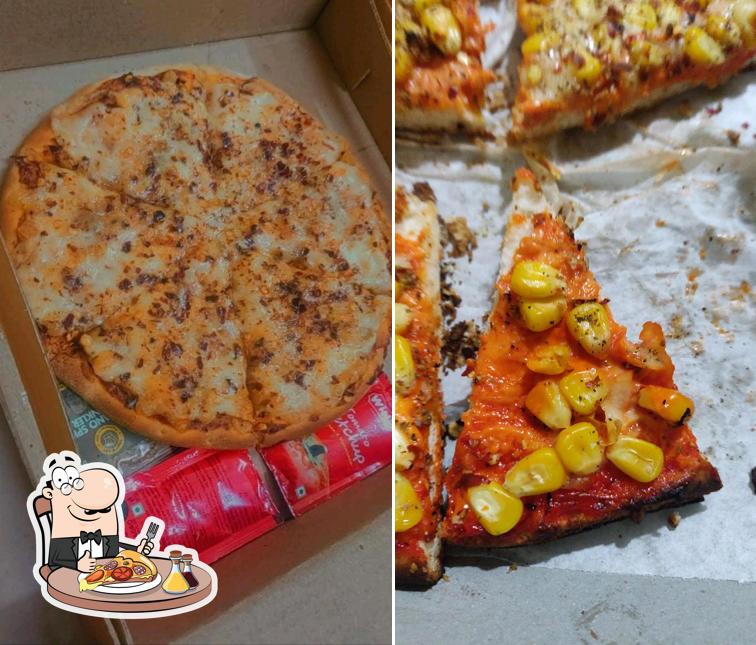 Try out various types of pizza