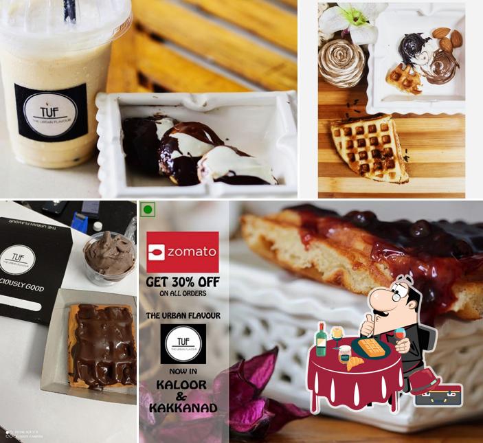 Waffles at The Urban Flavour