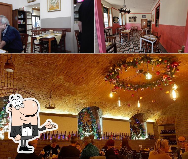 Dai un'occhiata agli interni di Trattoria Morena con Cantina