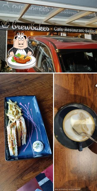 Brewbakes café is distinguished by food and exterior