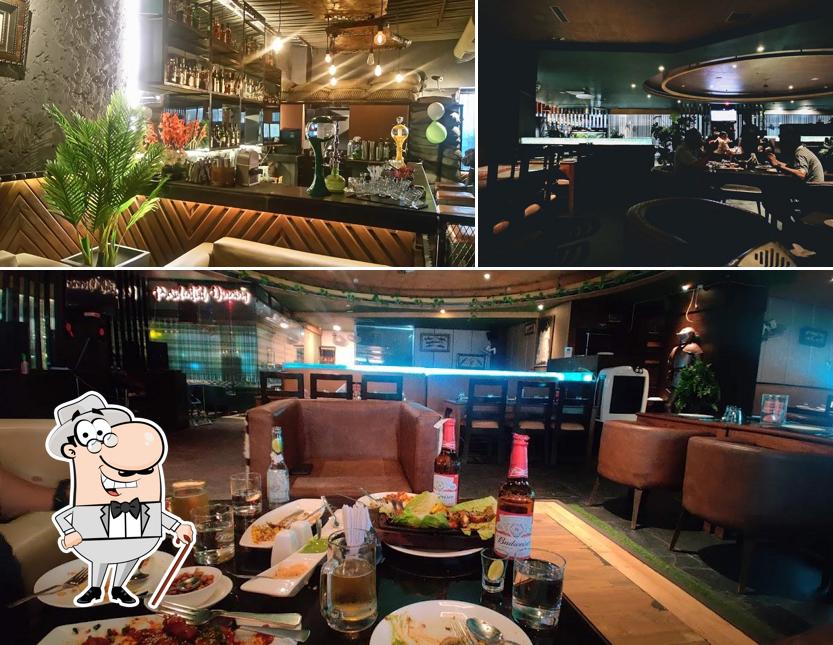 Check out the photo displaying exterior and food at Captain's Cavalry Family Restaurant And Bar