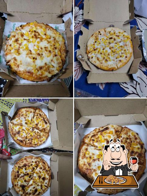 Get pizza at Da Pizza Hub