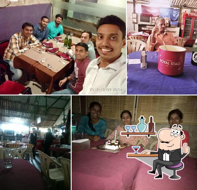 The interior of Darya Sagar Family Restaurant & Bar