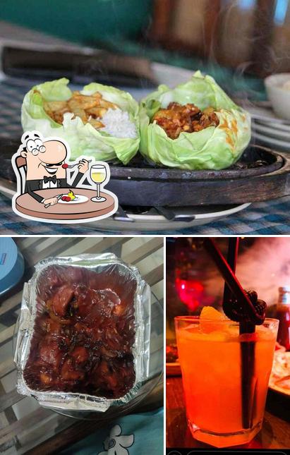 Check out the photo depicting food and beverage at Desi Vibes