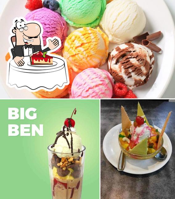 School Mates Ice Cream provides a variety of sweet dishes