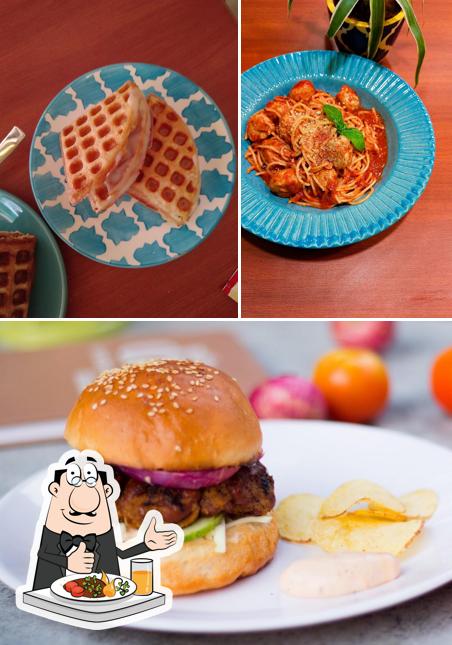 Food at Dumble'door Café