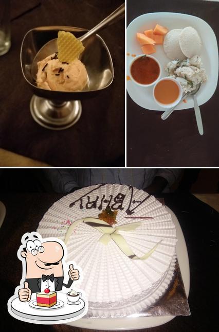 Hotel Atithi Lodging & Restaurant serves a variety of sweet dishes