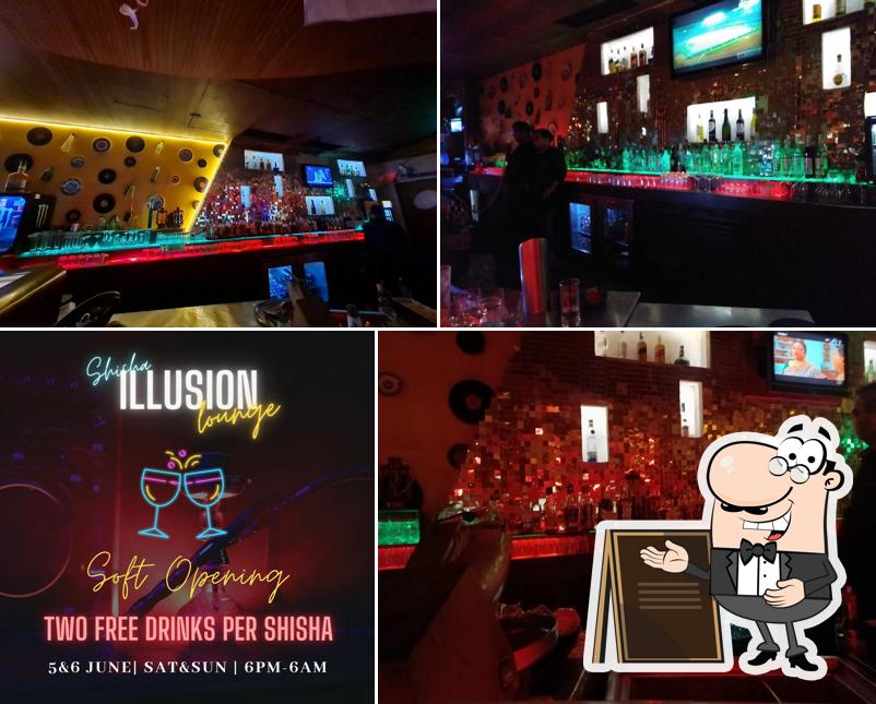 Enjoy the view outside Illusion lounge