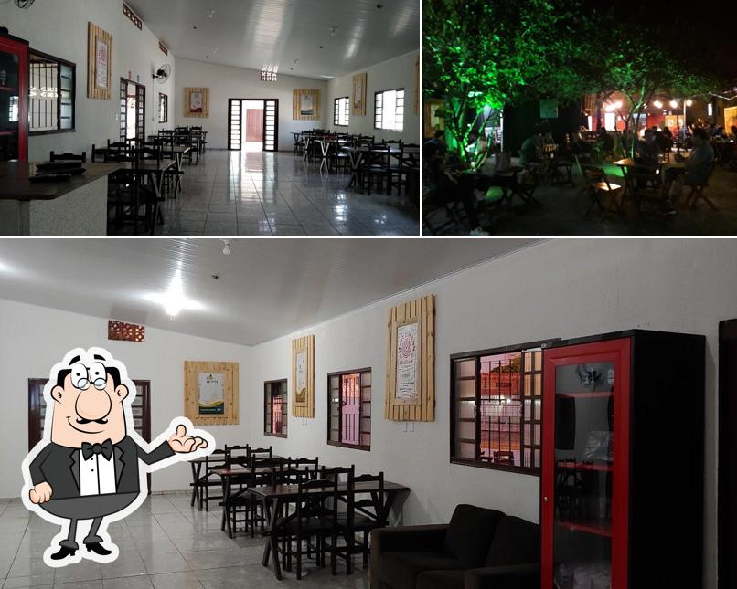 O interior do Koch Cervejaria Campo Grande
