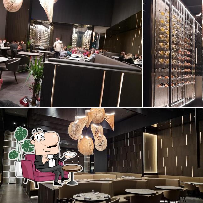 Gli interni di Link Restaurant