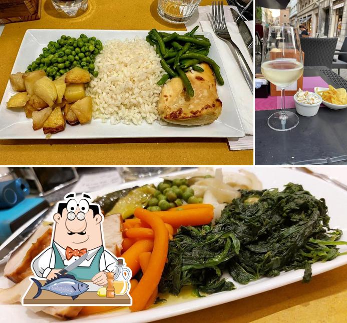 Salmone grigliato al Milano Cafè