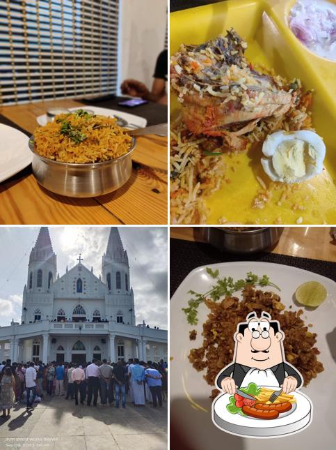 Food at Neithal Malayali Restaurant