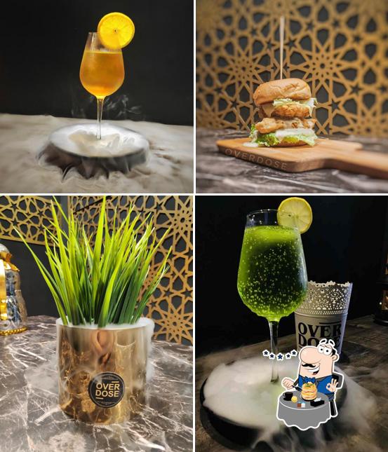 Food at OverDose Cafe