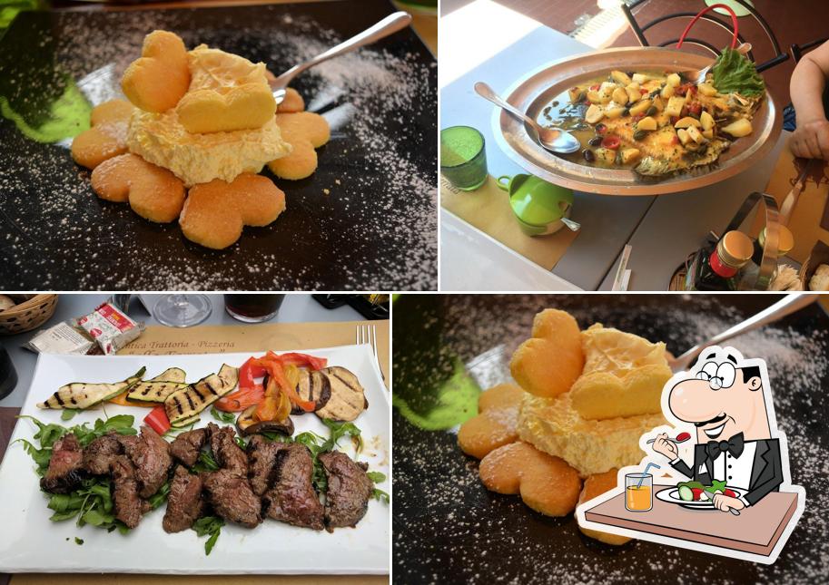 Cibo al Trattoria Alla Ferrata