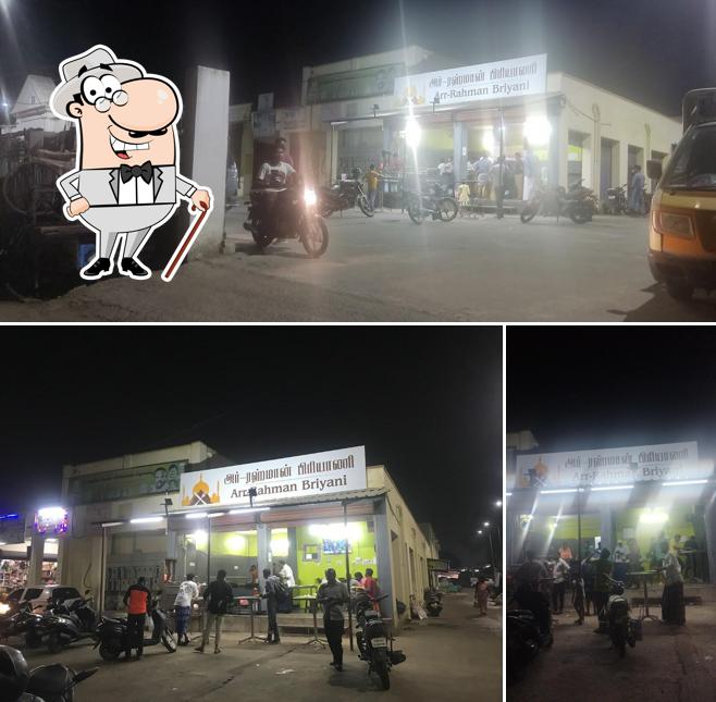 The exterior of Ar Rahman beef Shawarma, Biriyani & Kebab