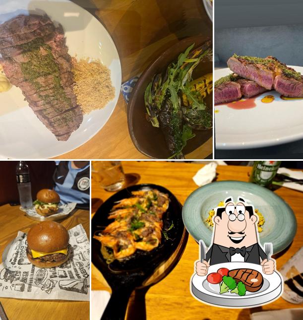 Bife em Chango Assador