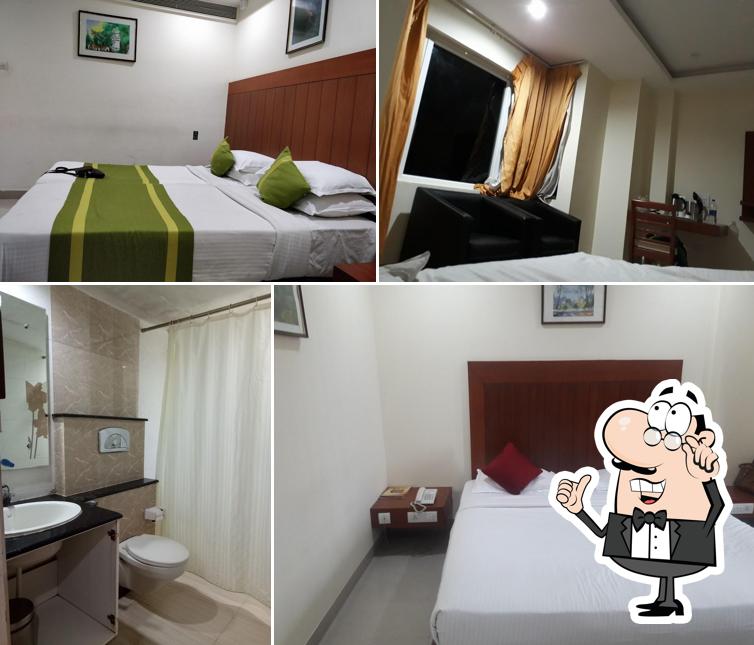 The interior of HOTEL ADELINE MYSORE