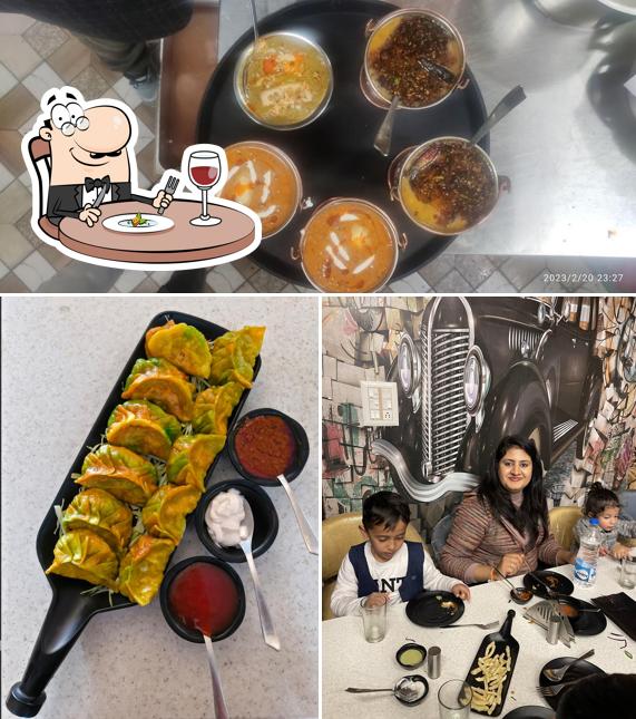 Among various things one can find food and beverage at Rang De Kesar Ghumarwin