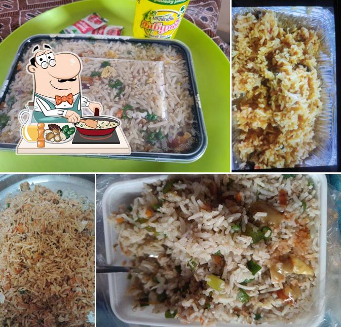 Fried rice at Rasul Bhai Biryani