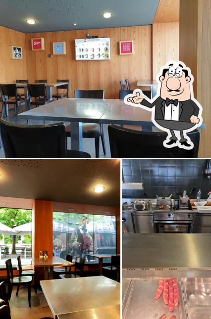 Gli interni di SV Schweiz AG Snack Bistro Self Service