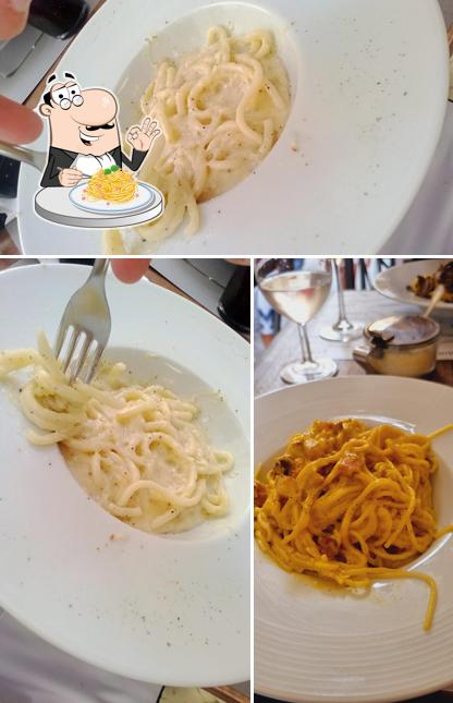 Spaghetti alla carbonara al Ristorante Pizzeria 4 Cantoni