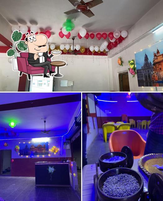 The interior of Sher-e-Punjab Family Dhaba-Bommakal”KarimNagar