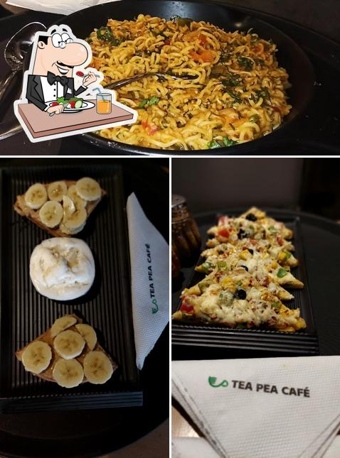 Food at Tea Pea Café
