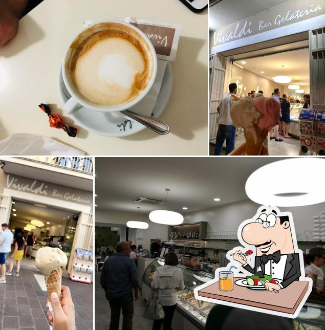 Cibo al Vivaldi Bar Gelateria