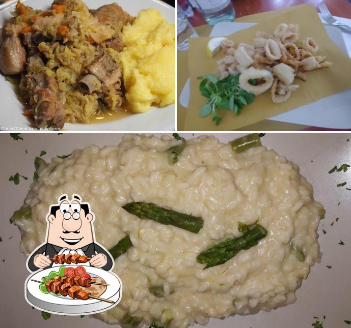 Platti al Osteria Dell'Orologio