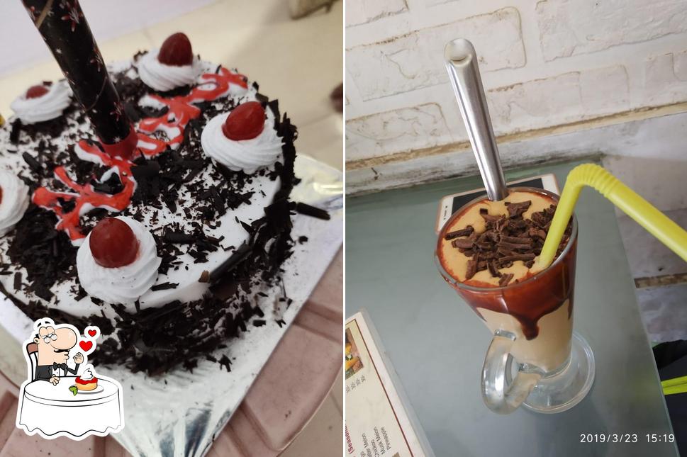 Amrut Cafe offers a variety of sweet dishes