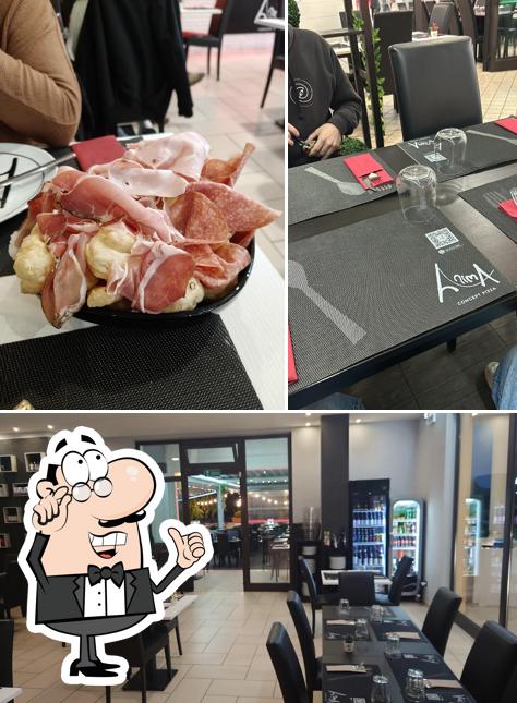 Siediti a un tavolo di Anima concept Pizza
