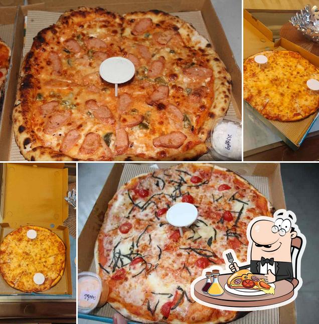 Get pizza at Big City Pizza