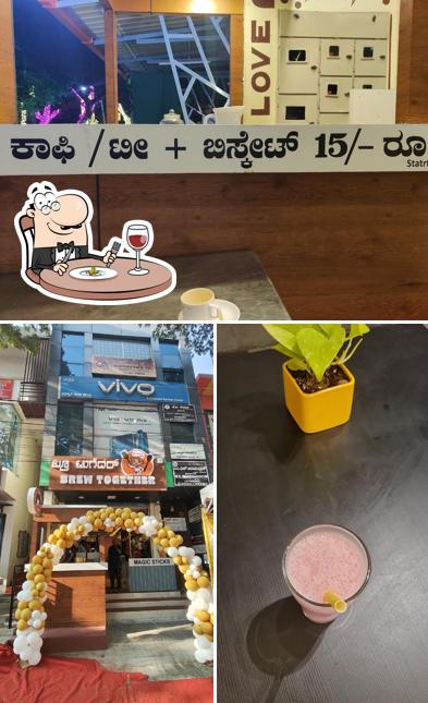 The photo of Brew Together’s food and beverage