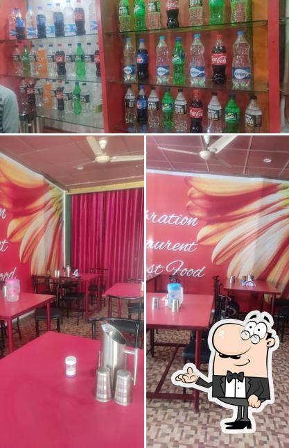 The interior of Celebration Restaurant