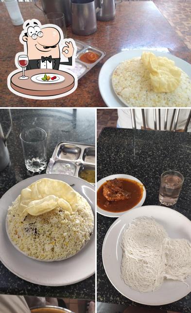 Food at Hotel Plaza