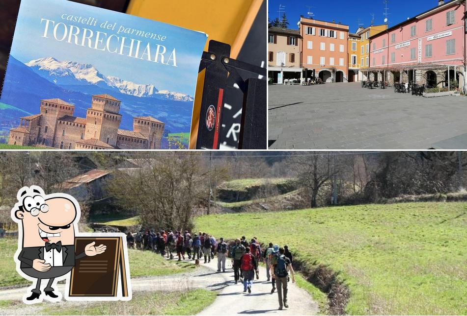 Puoi goderti l'aria fresca dal dehors di Torrechiara - La Tavola del Contado - Agenzia Assapora Appennino
