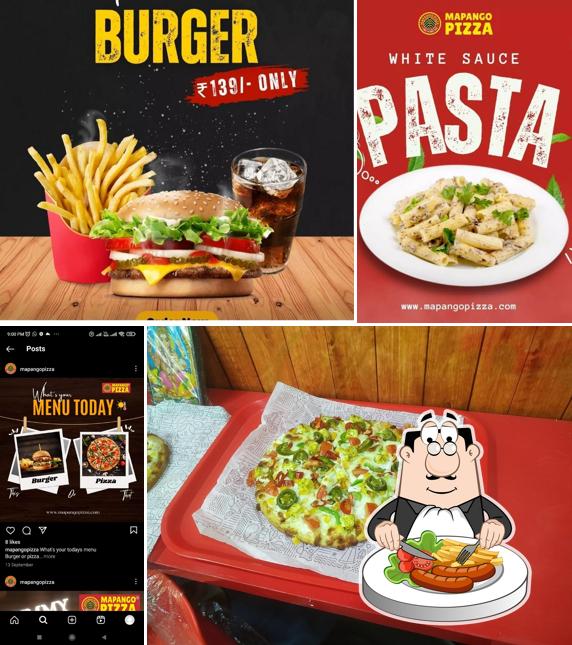 Food at Mapango Pizza