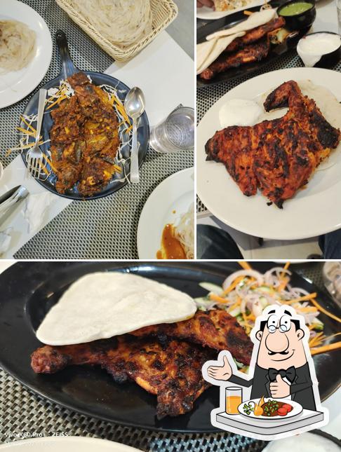 Tandoori chicken at Maraabi Restaurant Kannur