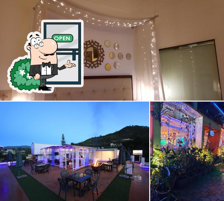 Enjoy the view at the outside area of Orchid Square Boutique Hotel