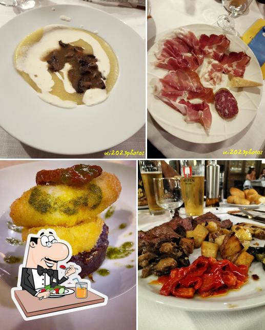 Platti al Osteria del Borgo - Zovo
