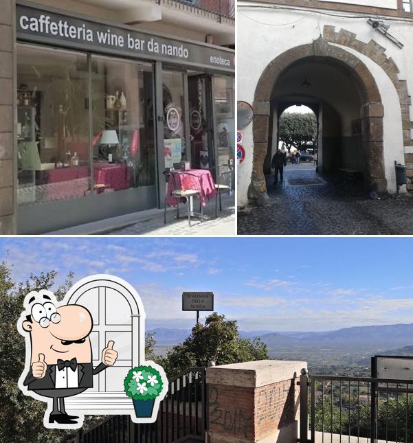 Gli esterni di Caffetteria Wine Bar Da Nando