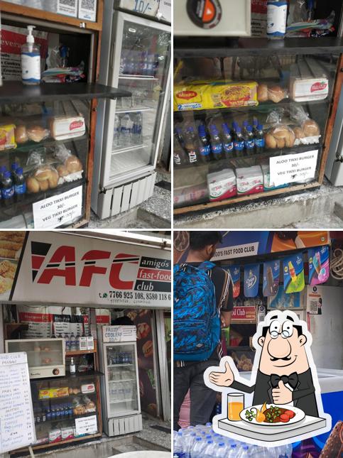 Food at AFC (Amigo's Fast-food Club)