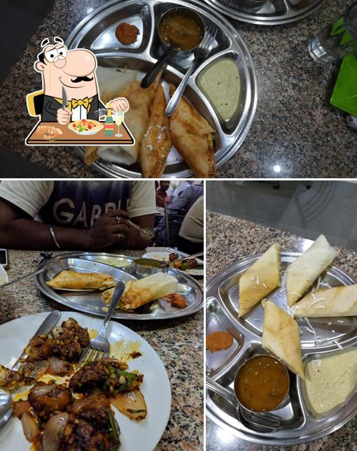 Food at Aahar Veg Restaurant