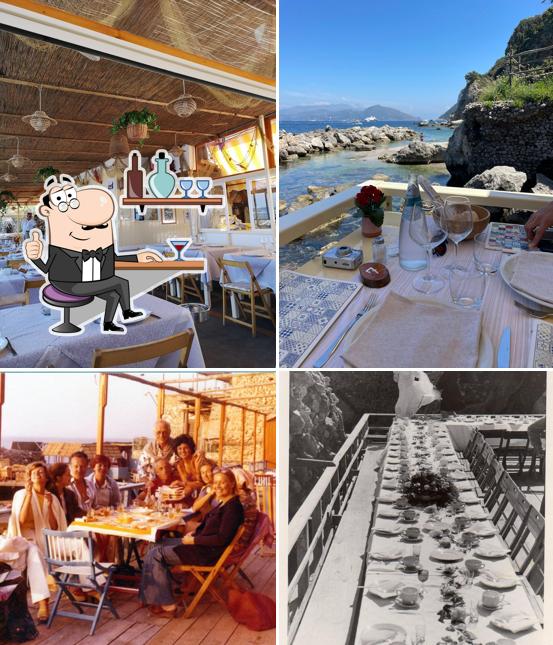 Gli interni di Ristorante Bagni Tiberio