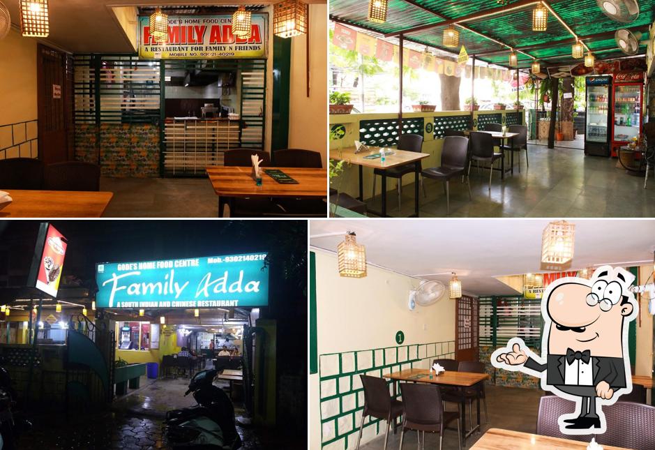 The interior of Family Adda